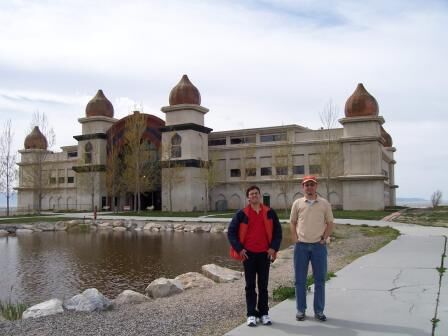 With my Boss-Collin at Great Salt Lake, Utah,U.S.
